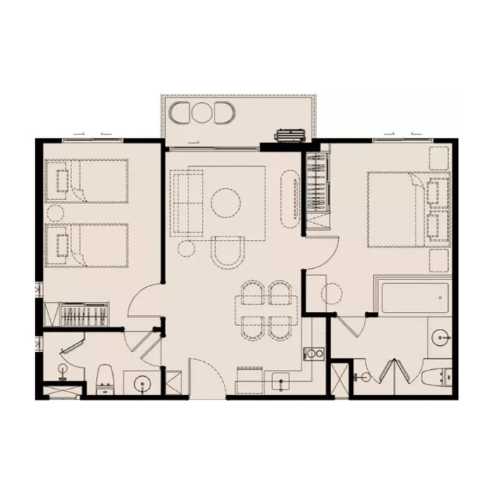 2 Bedroom